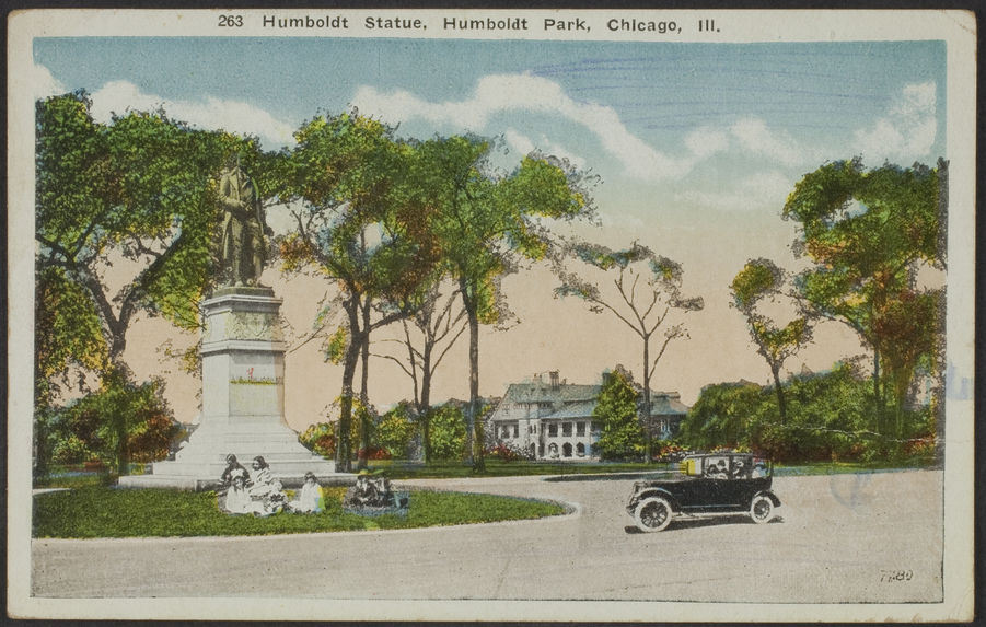 Homboldt Statue, Humboldt Park, Chicago, Ill.