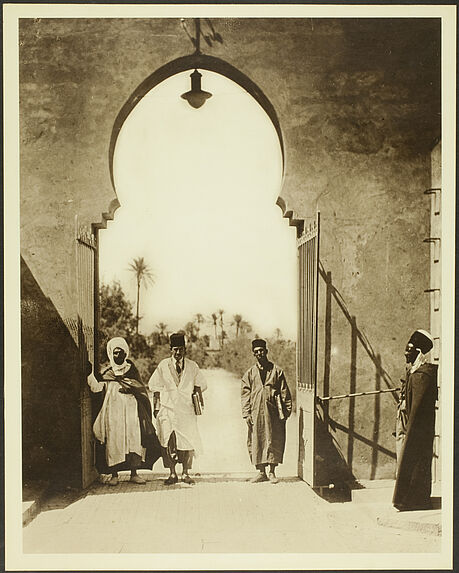 Maroc, El Maiz. Anciens élèves