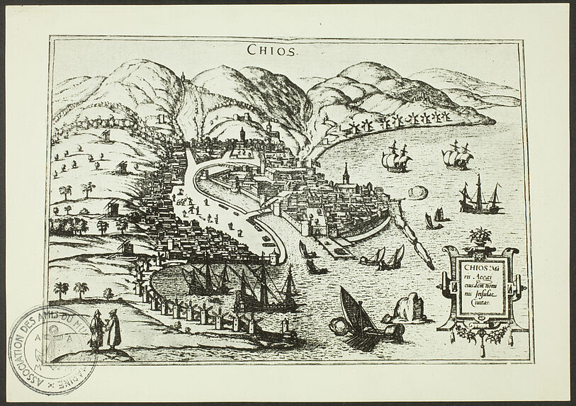 Chios [reproduction d'une gravure]