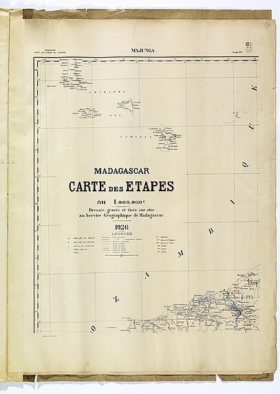 Rapport du service géographique de Madagascar