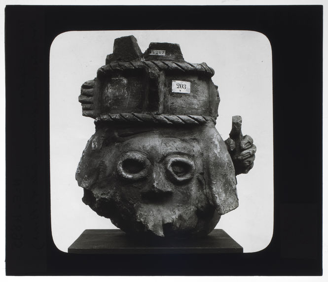 Vase. Tlaloc