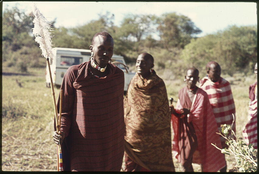 Sans titre [groupe de Maasaï lors de l'Eunoto]