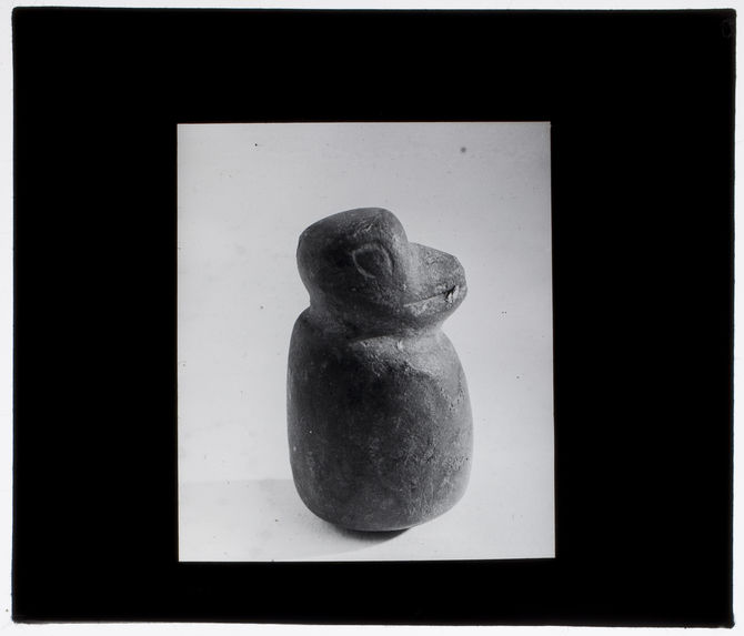 Figurine en pierre Chibcha représentant un singe