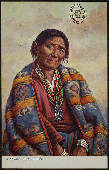 A Navajo Indian Squaw