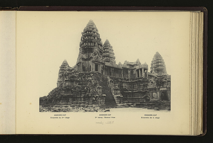 Angkor-Vat : ensemble troisième étage