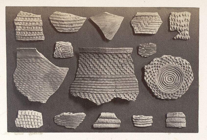 Ancient Pottery from the Ruins in Colorado, New Mexico, Utah, and Arizona