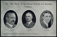 The big Three of the Panama Railroad and Steamship company