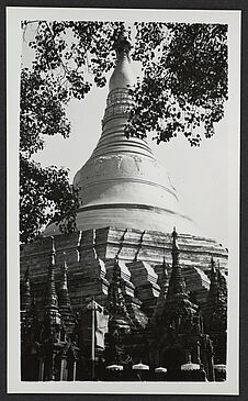 Rangoon, stupa centrale della Shweh-Dagon Pagoda
