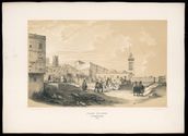 Place d'Alger et mosquée Seyda - 1830