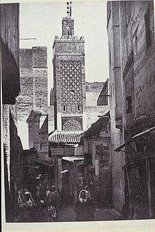Le minaret de la mosquée des Chrabliyine