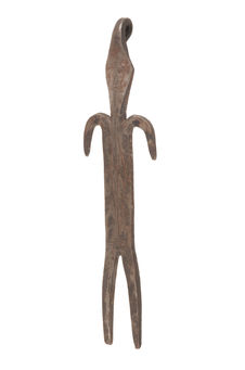 Figurine anthropomorphe, pendant de costume chamanique