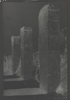 Colonnes du Temple des guerriers Chichen Itza