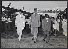 Visite du général Charles de Gaulle