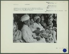Cérémonies du couronnement du roi Mahendra en 1956