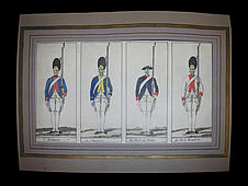 Régiments de la Marine et Régiments Coloniaux - 1734