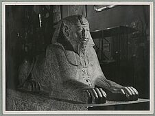 Moulage du sphinx de Jell-el-Maskhutah ; n° 8760