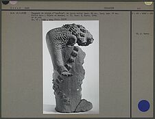 Fragment de statue en terre cuite