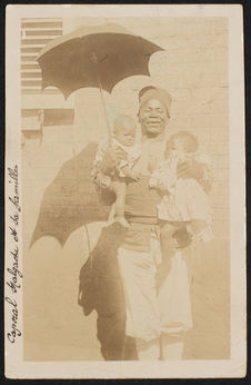 Caporal Malgache et sa famille