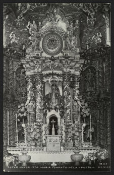 Altar Mayor, Sta. Maria Tonantzintla