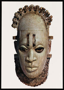 Ivory pectoral or waist mask
