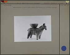 Allume-cigarette en céramique, forme de cheval