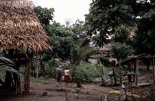 Village au nord de l'Equateur