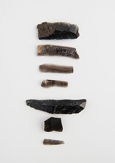 Obsidienne (fragments)