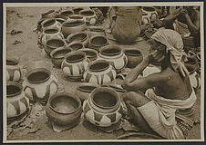 Marché aux poteries, N'Zo, N'Zérékoré, Guinée