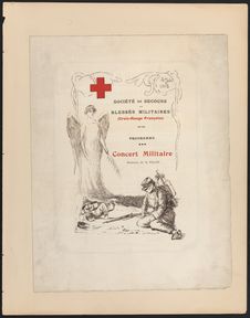 La Croix Rouge et le Secours aux blessés de la Première Guerre Mondiale.