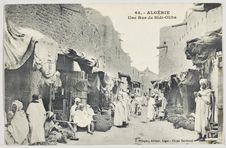 Algérie. Une Rue de Sidi-Okba
