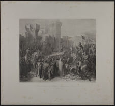 Ptolémaïs remise à Philippe-Auguste et à Richard coeur-de lion (13 Juillet 1191)
