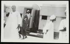 Departure of the train at Port Soudan