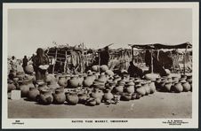 Native vase market, Omdurman