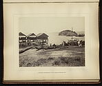 Ethel Island, and landing place at Native Village, Port Moresby, S.W.