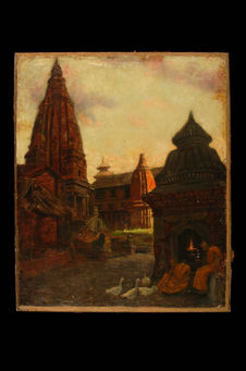 Temples sacrés au Népal