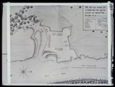 Plan du fort de Tombecbé, tel qu'il était au mois de Mars 1737