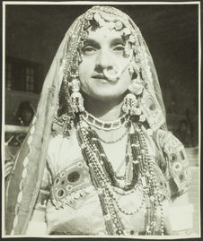 A labana dancing girl of Hyderabad