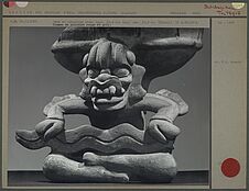 Statue représentant le dieu Tlaloc