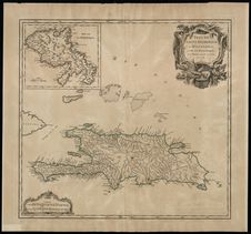 Carte de l'isle Saint Domingue et de la Martinique