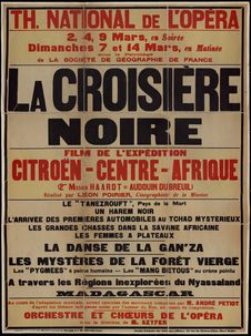 La Croisière Noire, film de l'expédition Citroën Centre-Afrique