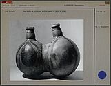 Vase double en céramique