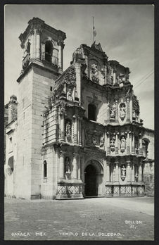 Oaxaca, templo de la Soledad