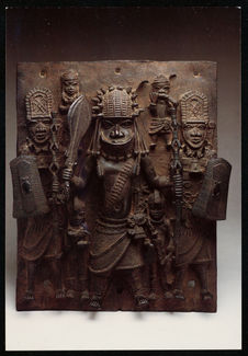 Plaque : Warrior Chief, Warriors, and Attendants