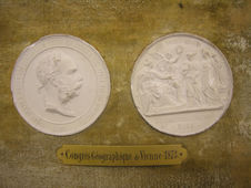 Médaille - Congrès géographique de Vienne 1873 (revers)