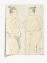 At Ryougoku, Sumou wrestlers [à Ryougoku, lutteurs Sumo]