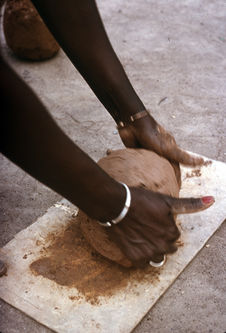 Fabrication d'une poterie