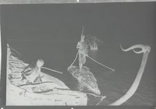 Radeau de papyrus des pêcheurs Lua