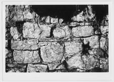 San Pedro de Washpa : [détail des vestiges d'un mur de pierres]
