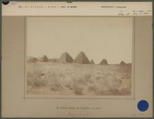 Les pyramides de Meroé