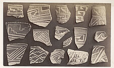 Ancient Pottery from the Ruins in Colorado, New Mexico, Utah, and Arizona